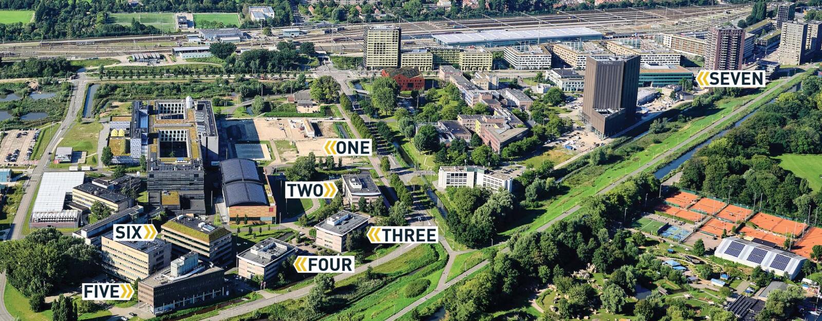 Matrix innovation Centers from above